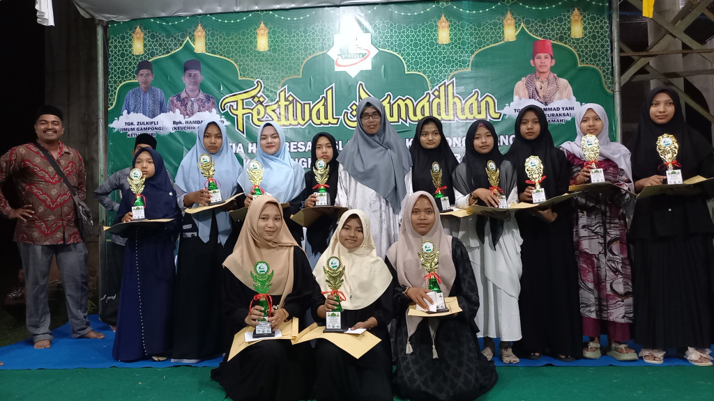 Pembagian Hadiah Kegiatan Festival Ramadhan Tahun 2024